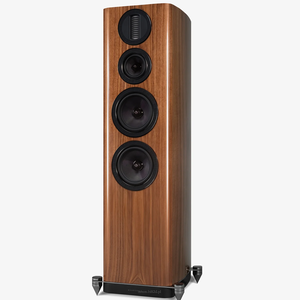 Wharfedale AURA 4  Walnut – orzech, podłogowe kolumny Hi-Fi inspirowane flagową serią ELYSIAN - 2