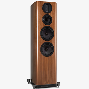 Wharfedale AURA 4  Walnut – orzech, podłogowe kolumny Hi-Fi inspirowane flagową serią ELYSIAN - 4