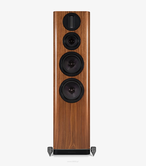 Wharfedale AURA 4  Walnut – orzech, podłogowe kolumny Hi-Fi inspirowane flagową serią ELYSIAN
