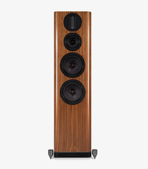Wharfedale AURA 4  Walnut – orzech, podłogowe kolumny Hi-Fi inspirowane flagową serią ELYSIAN