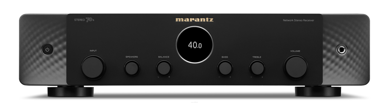 marantz STEREO 70s プリメインアンプ Marantz STEREO 70s Black Dwukanałowy amplituner Hi-Fi z HDMI i