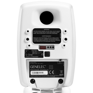 Genelec G One SPL 96 dB 25 W Bass (Class D) + 25 W Treble (Class D) 67 Hz - 25 kHz  Aktywny głośnik, imponujące możliwości z eleganckim designem. - 4