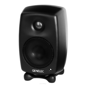 Genelec G One SPL 96 dB 25 W Bass (Class D) + 25 W Treble (Class D) 67 Hz - 25 kHz  Aktywny głośnik, imponujące możliwości z eleganckim designem. - 7