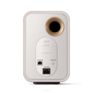 KEF LSX II Cotton White – bezprzewodowe głośniki Hi-Fi premium - 4