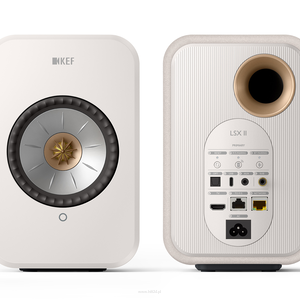 KEF LSX II Cotton White – bezprzewodowe głośniki Hi-Fi premium - 5