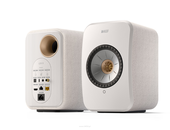 KEF LSX II Cotton White – bezprzewodowe głośniki Hi-Fi premium