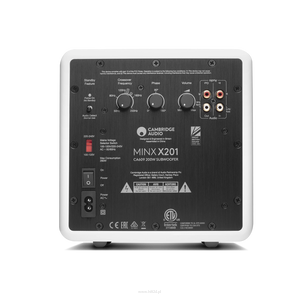 Cambridge Audio Minx X201 White  Subwoofer - 5