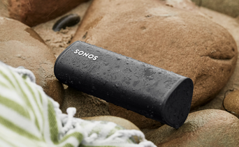 Sonos ROAM Wodoodporny Shadow Black (IP67) Lekki Ponad 10 godzin pracy na akumulatorze Funkcja sterowania głosowego