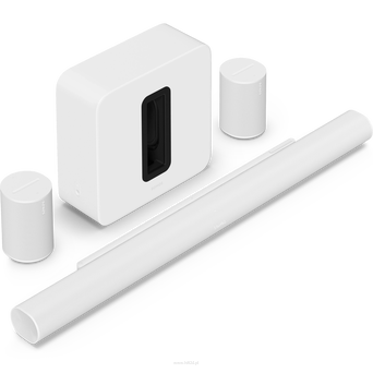 Sonos Arc Ultra + Sub 4 + 2 Era 100 - Zestaw wszechogarniający Premium z Arc Ultra