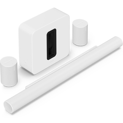 Sonos Arc Ultra + Sub 4 + 2 Era 100 - Zestaw wszechogarniający Premium z Arc Ultra