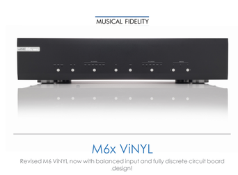 Musical Fidelity M6x Vinyl Przedwzmacniacz gramofonowy