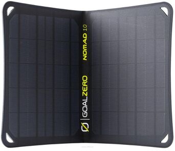 Goal Zero Nomad 10 - mobilny, elastyczny, składany i wodoodporny panel solarny.
