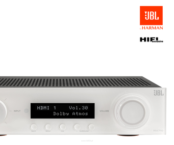 JBL MA710 7.2-kanałowy amplituner AV Biały