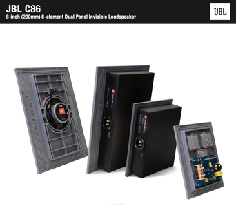 JBL CONCEAL C86  Instalacyjny niewidoczny głośnik 