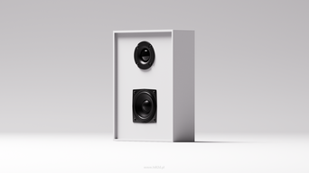Gallo Acoustics Profile 1 Black/White MAT   80Hz to 20kHz, 86dB, 4 Ohm, 50W, 210 x 280 x 90 mm