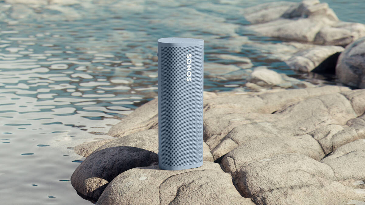 Sonos ROAM Wave Wodoodporny (IP67)  Ponad 10 godzin pracy na akumulatorze Funkcja sterowania głosowego