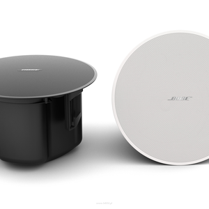 BOSE DesignMax DM5C głośniki sufitowy 4 szt  Bluesound B170S 2 szt. Wzmacniacz stereo z sieciowym odtwarzaczem muzycznym • 2 x 60 W (8Ω), 4 x 100 W (4Ω) - 6