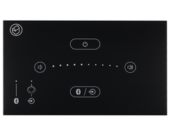 Systemline se0512 Unit Dotykowy panel naścienny z AUX i Bluetooth z wbudowanym wzmacniaczem 