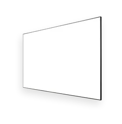 Suprema Taurus Slim Matt White HD Movie Ekran ścienny, ramowy z linii rezydencjonalnej premium