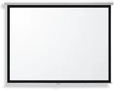 Suprema Feniks Elegant Format 16:9 Matt White Ręcznie rozwijany ekran projekcyjny z linii profesjonalnej premium z hamulcem zwijania