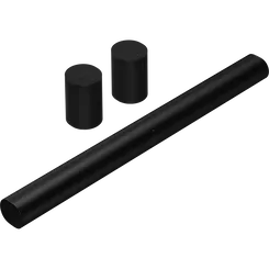 SONOS ARC + ERA 100 Black Dźwięk 3D dzięki Dolby Atmos Inteligentny soundbar klasy premium