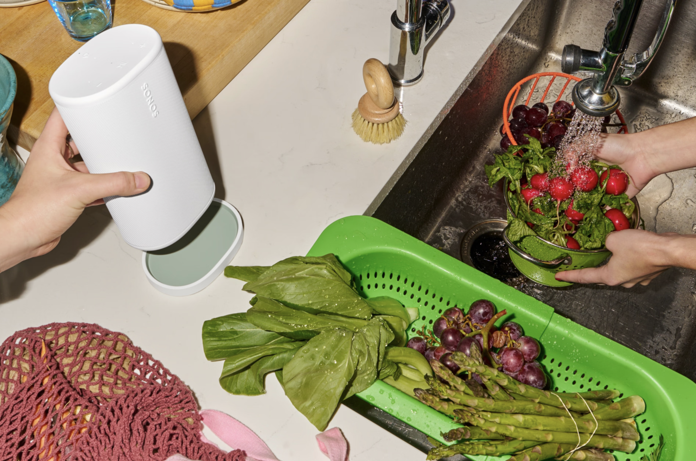 Przenośny głośnik Sonos Play biały – kompaktowy głośnik Bluetooth do podróży