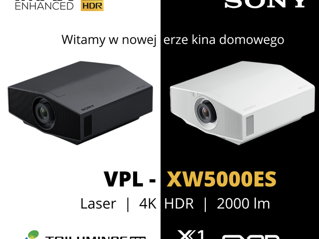 Specjalna oferta na kino domowe! SONY VPL5000