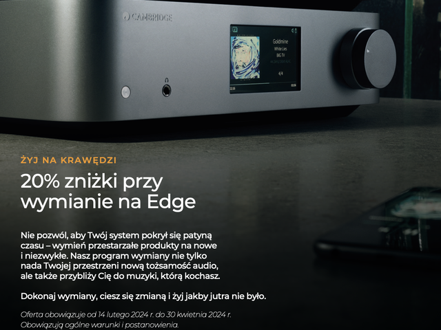 20% zniżki przy wymianie na Edge